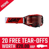 GOGGLE VELOCITY 6.5 RED - ROSE LENS